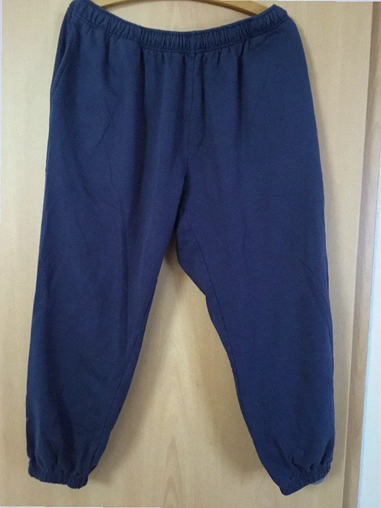 Herren Jogginghose Rewald Gr XXL (60/62) Gummizug Gefüttert blau
