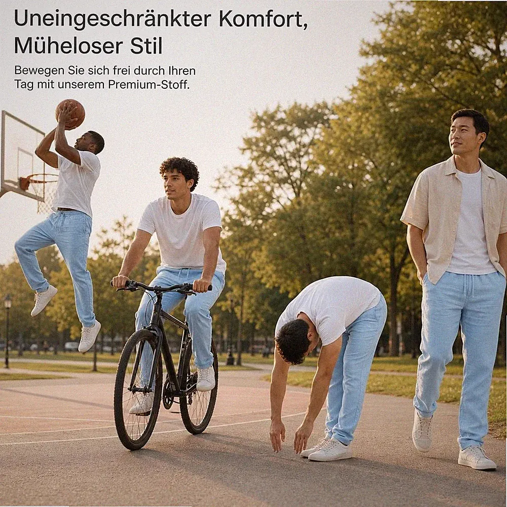 Herren Jogginghose Slim Fit für Sport und Alltag, für Freizeit - für Laufen