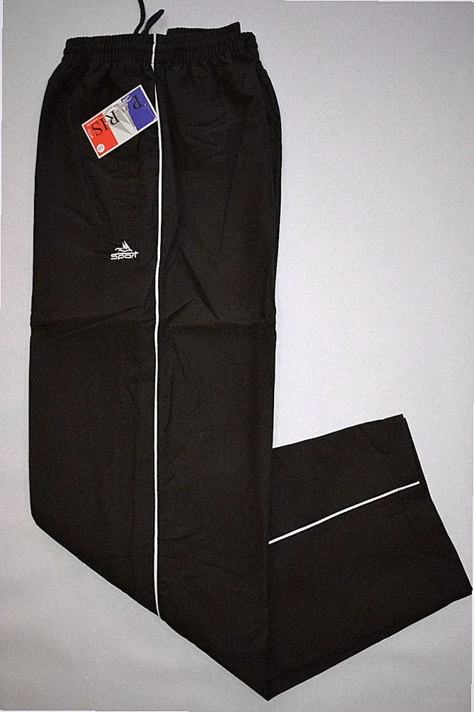 Herren Jogginghose Sporthose Freizeit Microfaser Schwarz....Gr: M,L,XL,XXL,3XL