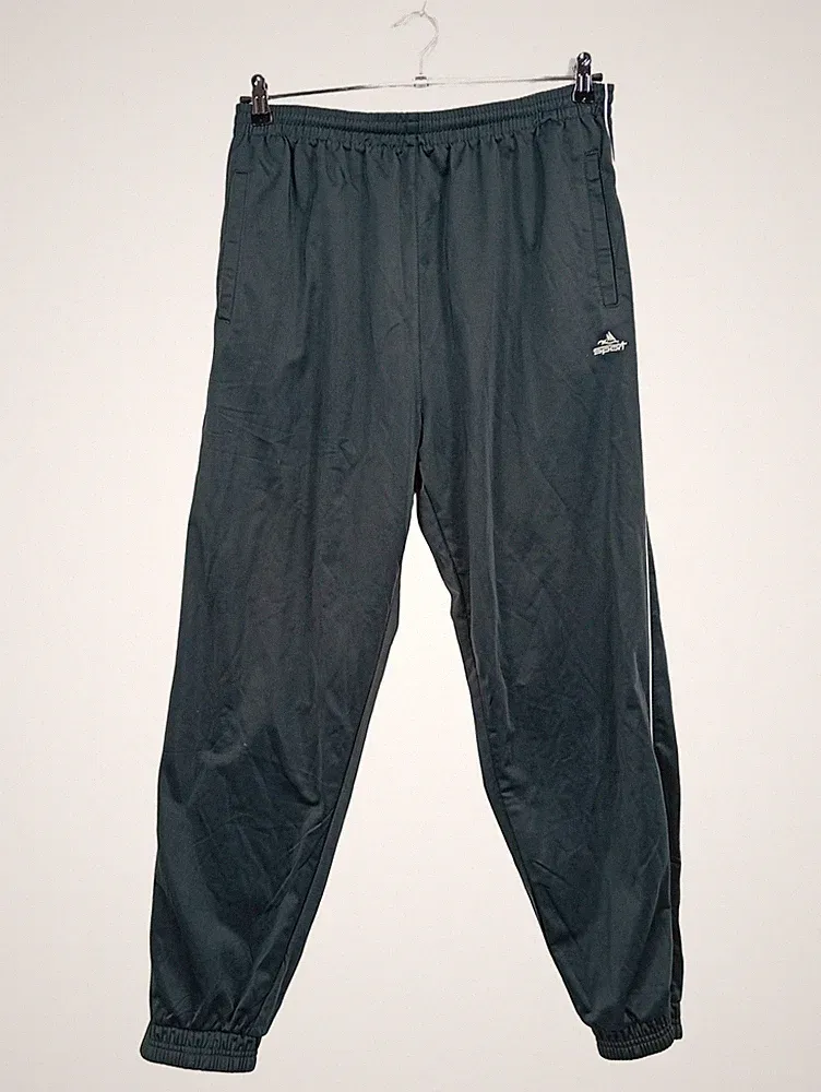 Herren Jogginghose Sporthose Grau Gr. XL Polyester Trainingshose