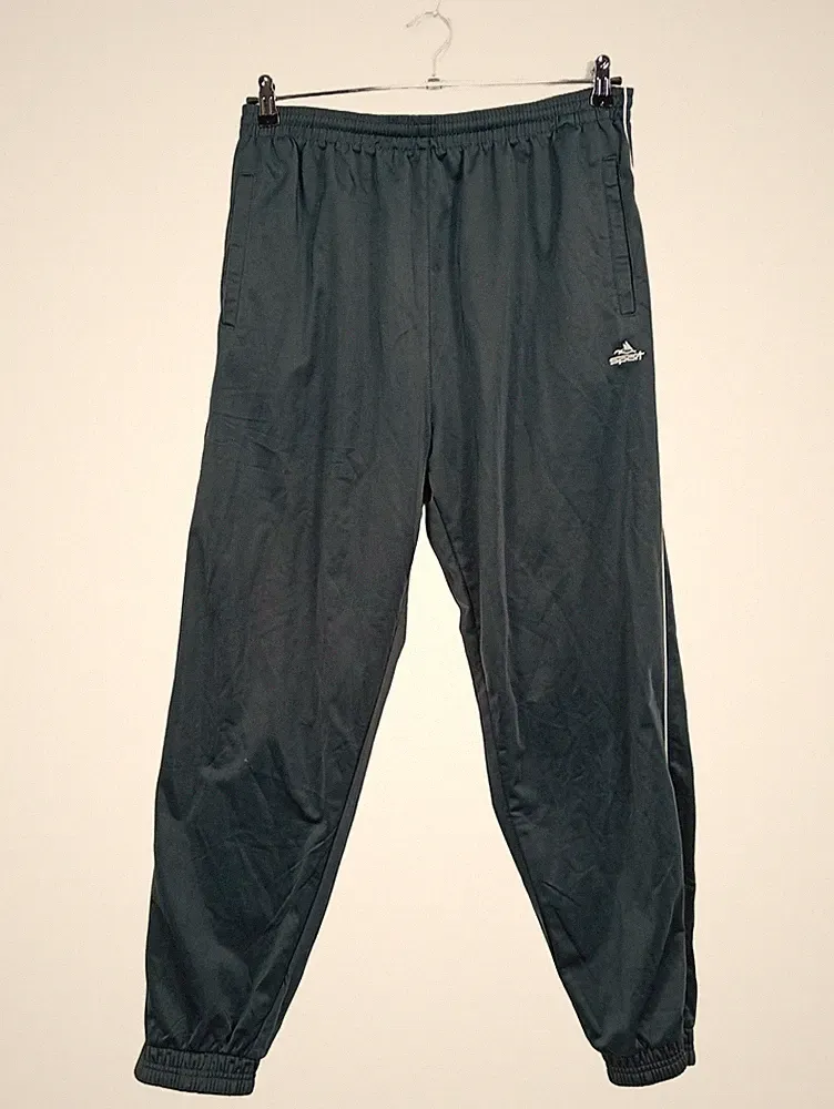 Herren Jogginghose Sporthose Grau Gr. XL Polyester Trainingshose
