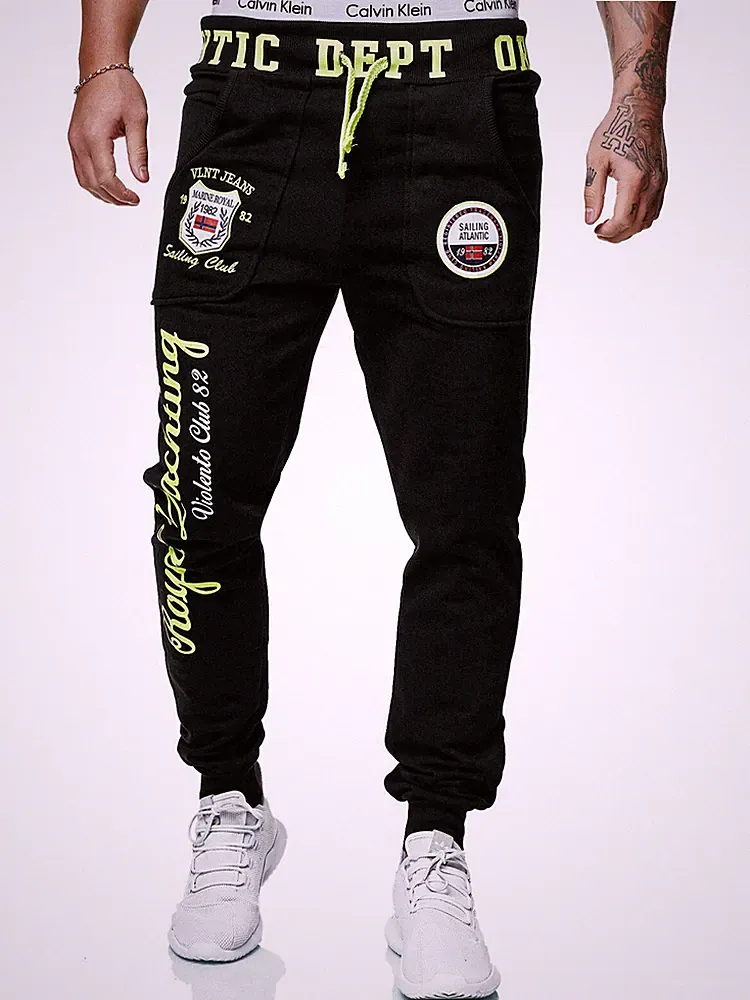 Herren Jogginghose Sporthose Herren Trainingshose Sweatpants 2021 Freizeit 601C