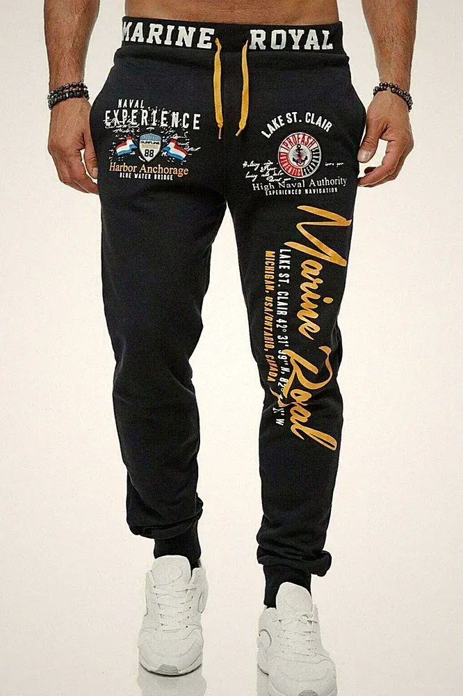 Herren Jogginghose Sporthose Männer Trainingshose Sweatpants 512 Marine NEU