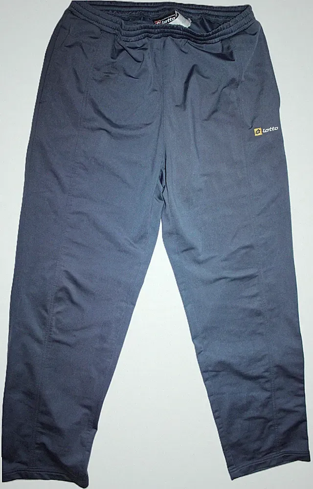 Herren Jogginghose / Sporthose Track Pants LOTTO EHER GR XL 108CM BLAU-GRAU