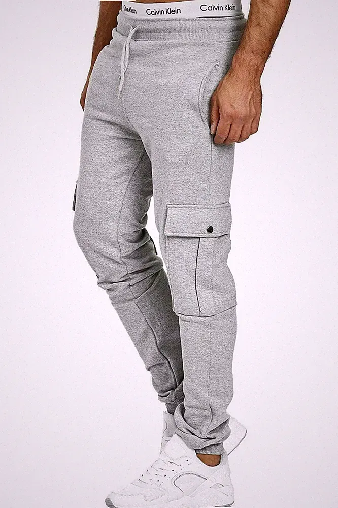 Herren Jogginghose Sporthose Trainingshose cargohosen hose laufen gym . 703 .