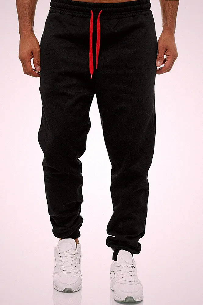Herren Jogginghose Sporthose Trainingshose Fitness Hose HOODIE BASIC Freizeit