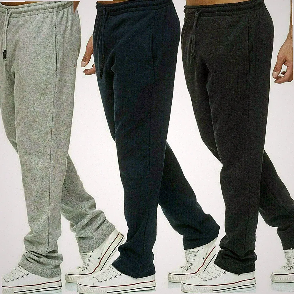 Herren Jogginghose Sporthose Trainingshose Fitness Hose Jogger Freizeit Neu