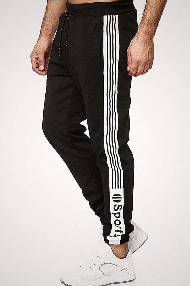 Herren Jogginghose Sporthose Trainingshose SPORTS HOSE FITNESS DE H- 1188