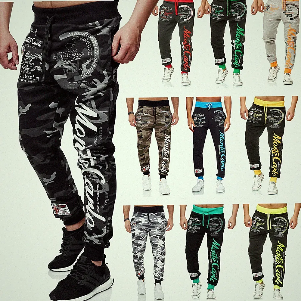 Herren Jogginghose | Sportliche Freizeithose | Ausgefallenes Design Monte Carlo