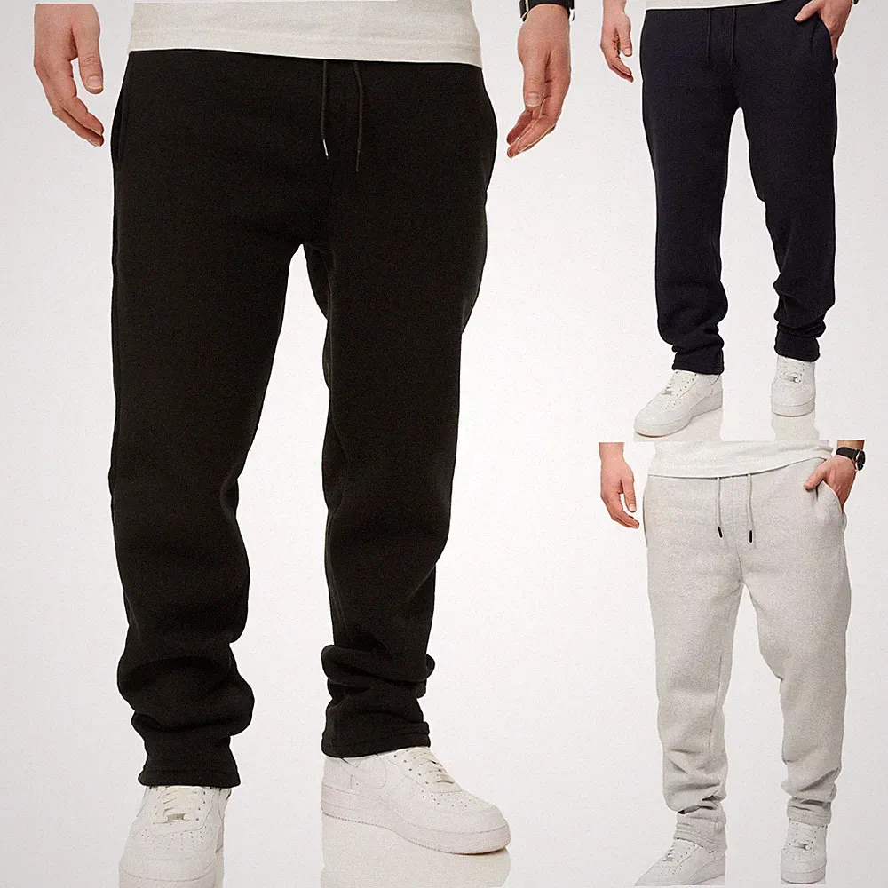 Herren Jogginghose Sweatpants Baumwolle Trainingshose Freizeithose NEU