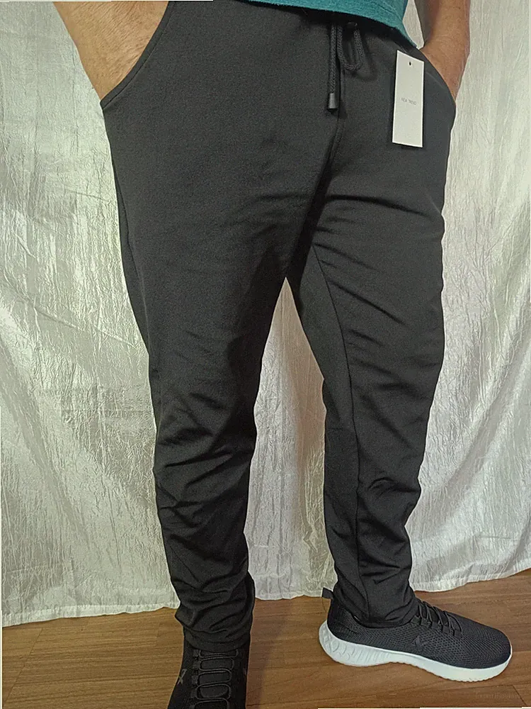 Herren-Jogginghose, Übergröße 66/8XL, Schwarze Farbe