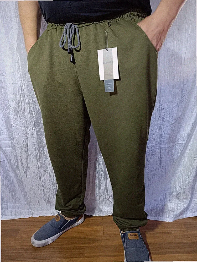 Herren-Jogginghose, Übergröße 66/8XL, grün