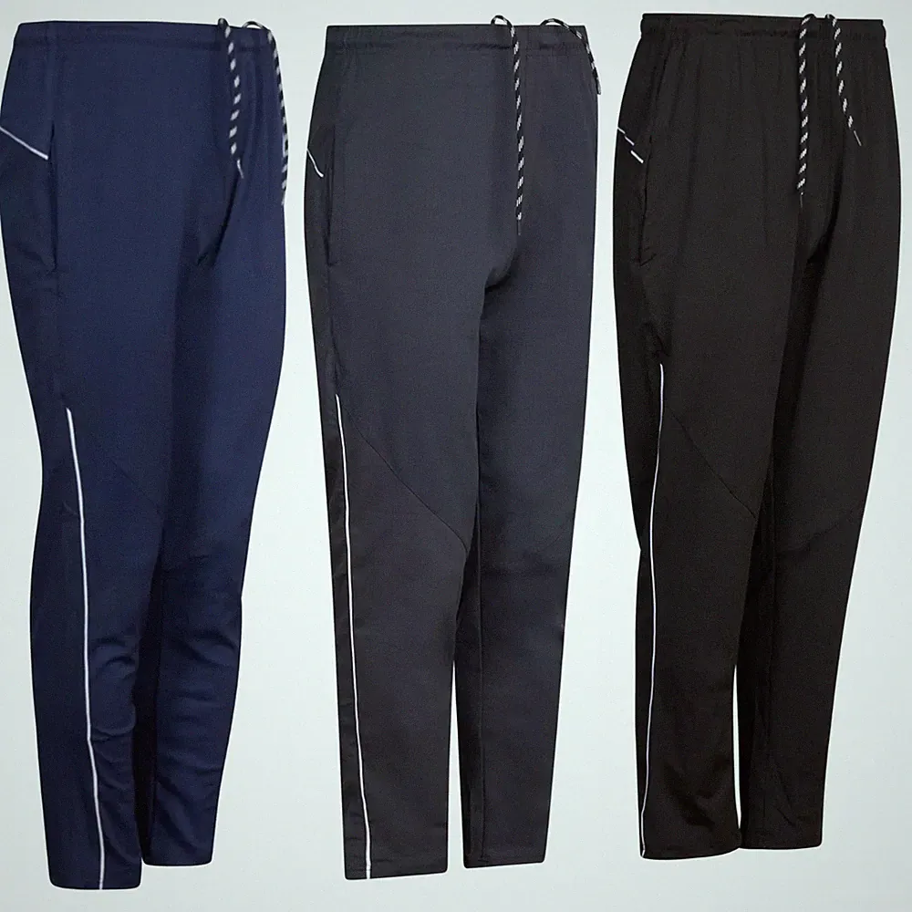 Herren Jogginghose Unterteil Seite Single Bone Style Hose Jogger Sweatpants mit Taschen