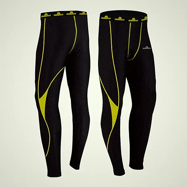 Herren Kompressionshose Gym Tights Sport Laufen Yoga Jogging M bis XXL