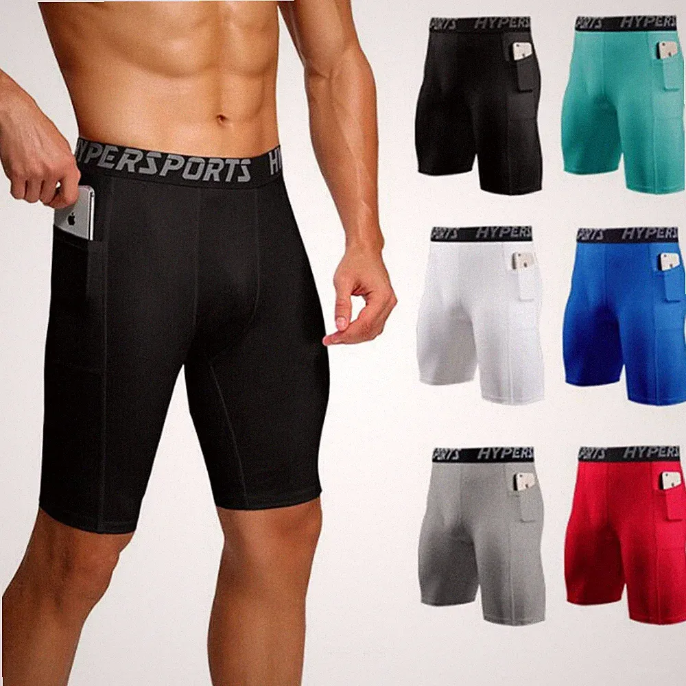 Herren Kompressionsshorts Laufhose Fitness Sport Unterhose Leggings Sporthose