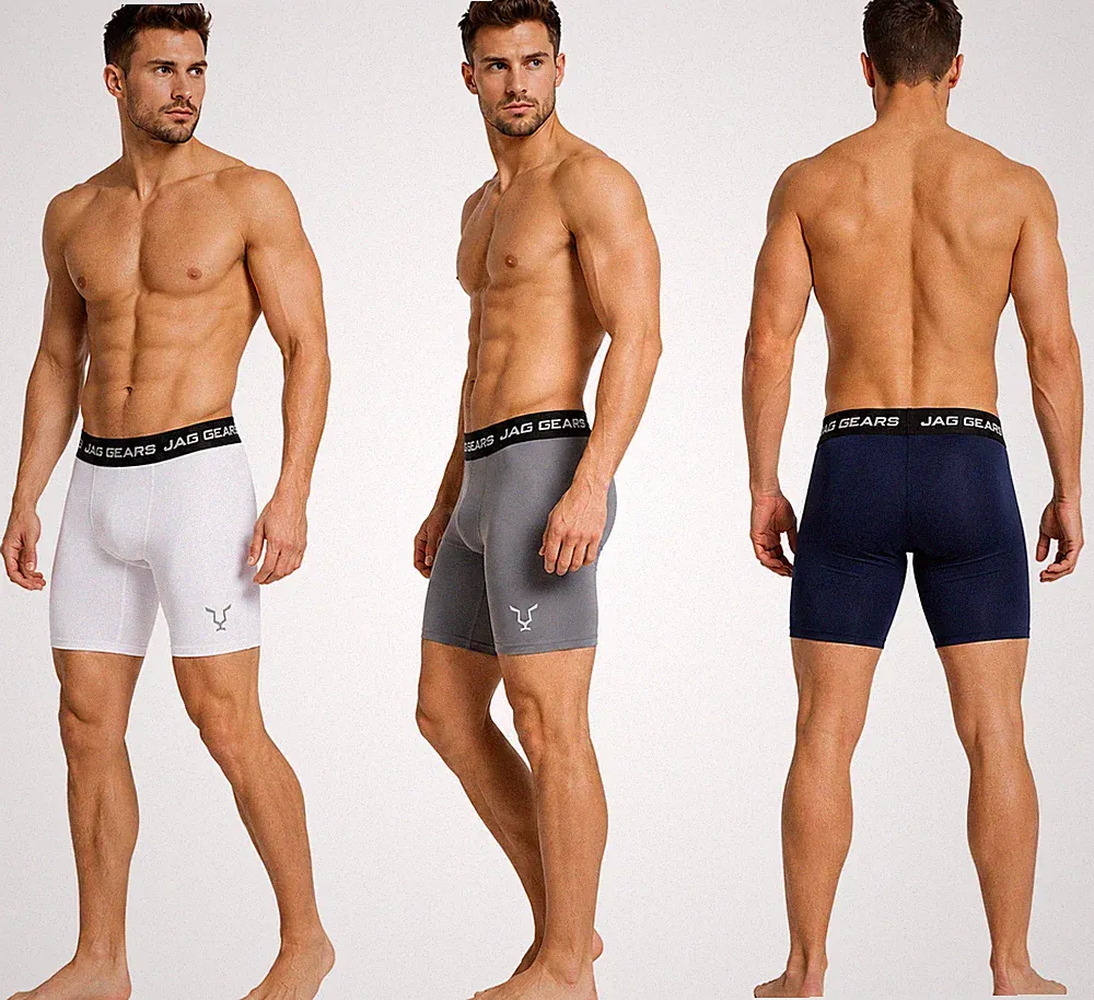 Herren Kompressionsshorts Sport Fitness Laufhose Baselayer Gym Training Shorts