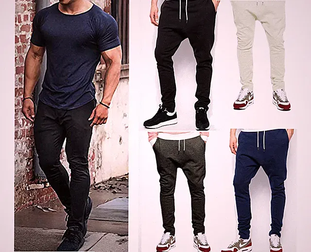 Herren KORDELZUG Freizeit JOGGER SPORT HOSE JUNGEN FALLENDER SCHRITT TRAININGSANZUG UNTERTEIL UK