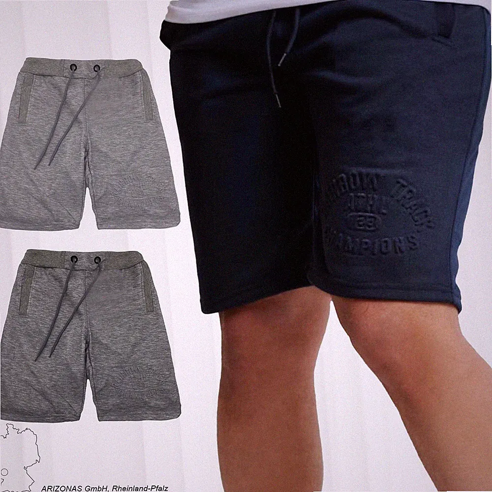 Herren Kurze Basic Sport Training Shorts Jogger Sweat Pants Freizeit