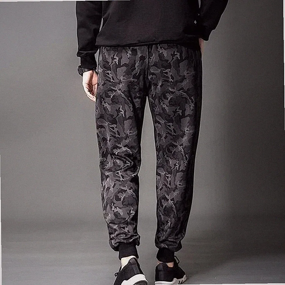 Herren Lange Sporthose Gym für Slim Fit Hose Camouflage Jogger Gym Jogginghose
