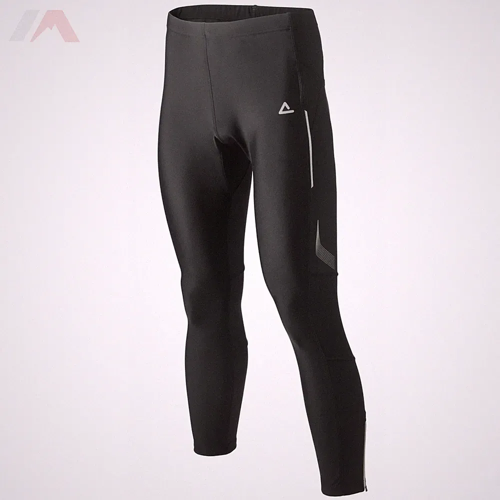 Herren lange stretch Funktionshose Laufhose Radhose TIGHT Running Jogging