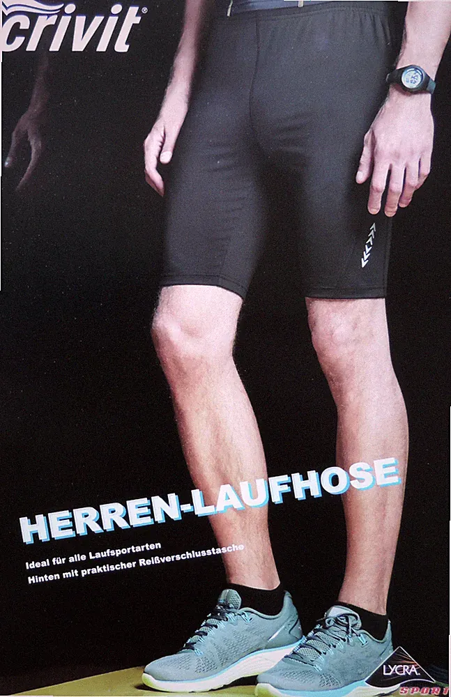Herren Laufhose Funktionshose Schwarz Kurz Jogging Hose M L XL Sporthose TOP NEU
