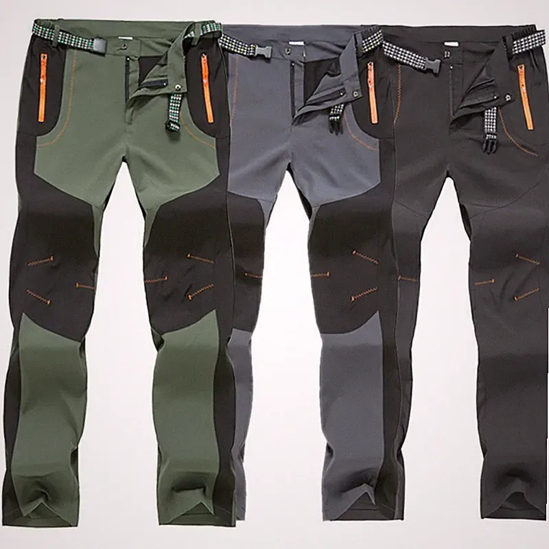 Herren-Outdoor-Wanderhose, schnell trocknende Frühjahrs- Sommerwanderhose #
