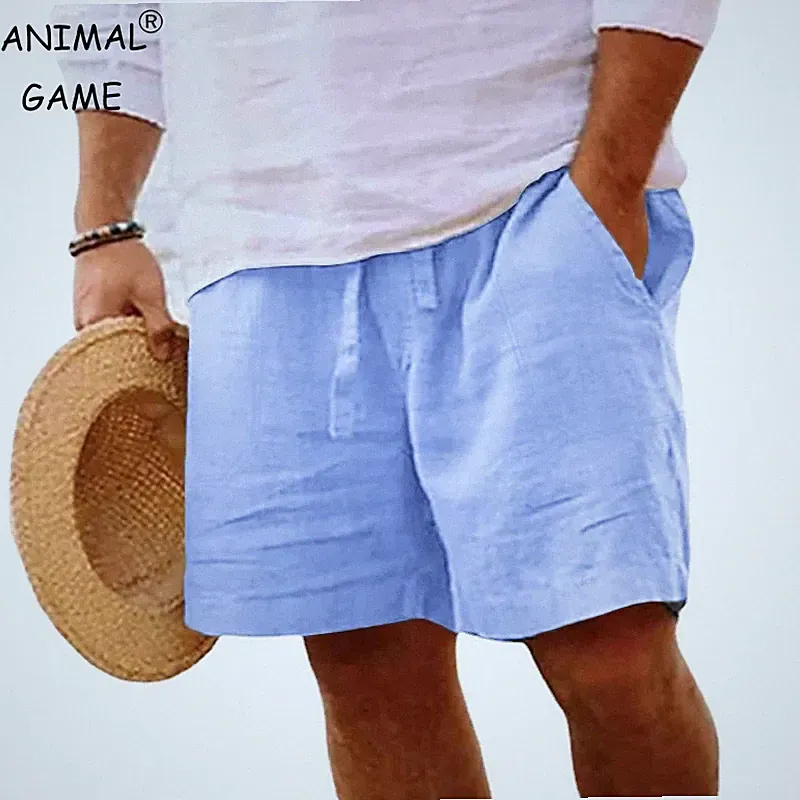 Herren Oversize Sport Shorts Baumwolle Leicht Gym Jogging Strand Short Hose