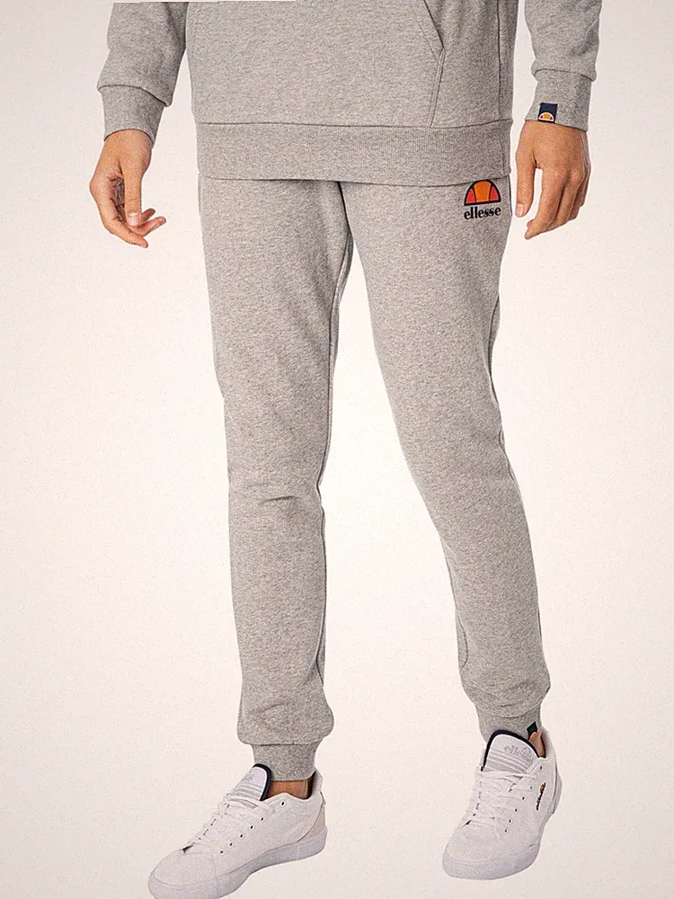 Herren Ovest Pant Jogginghose, Grey Marl, L EU