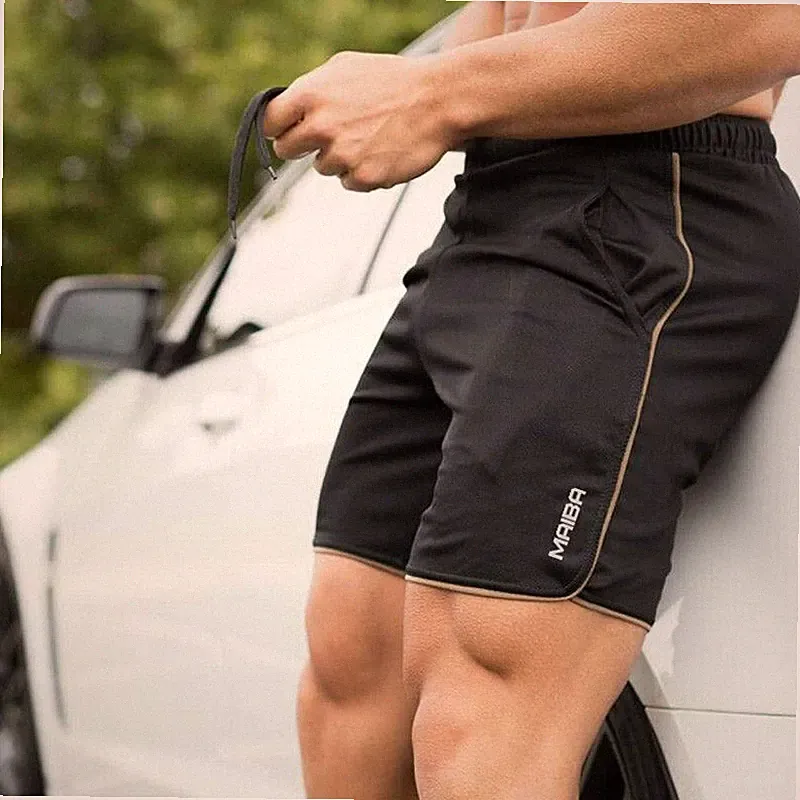Herren Schnelltrocknende Fitness Shorts Sport Jogginghose bodybuilding KurzeHose