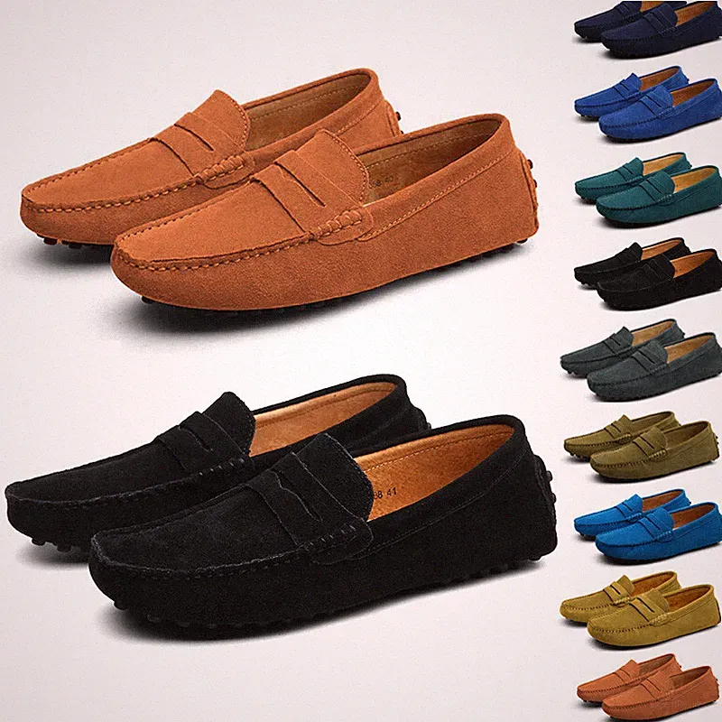 Herren Schuhe Halbschuhe Mokassins Slipper Loafers Freizeit Fahrschuhe Gr.38-48