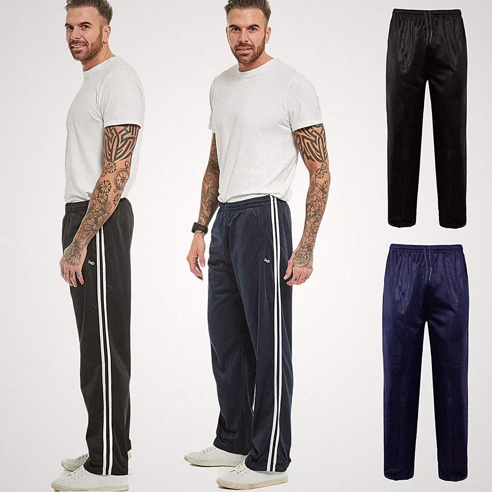HERREN SEIDIGE JOGGINGHOSE UNI TRAININGSANZUG JOGGINGHOSE GYM SPORT ARBEIT YOGA HOSE
