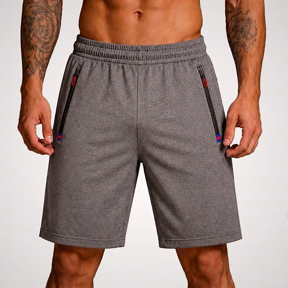 kurze jogginghose herren grau