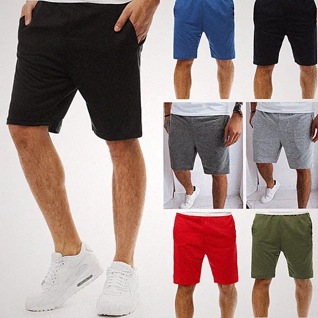 Herren Shorts Kurzhose Sporthose Basic Sweatshorts Jogging Strand Sommer DSTREET