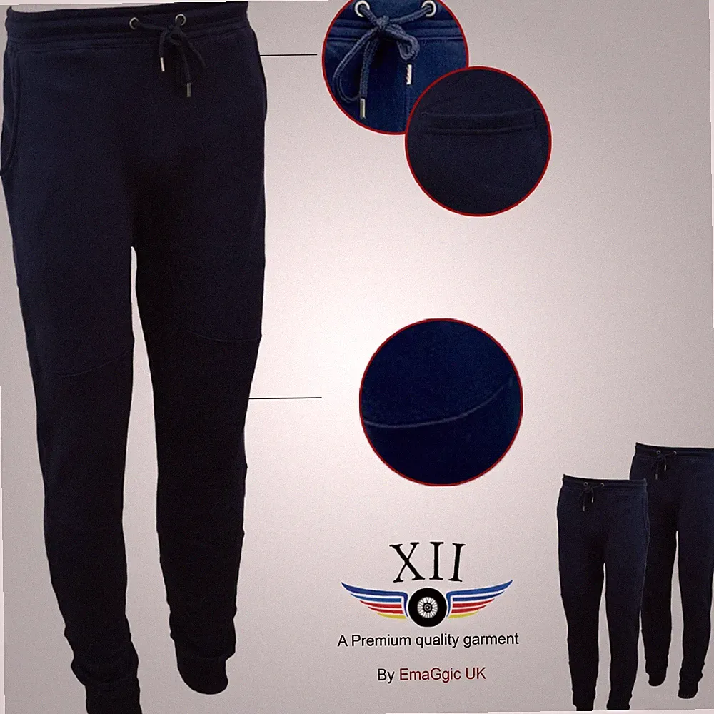 Herren Slim Fit Trainingshose Jogginghose Sweathose Jogging Gym Hose
