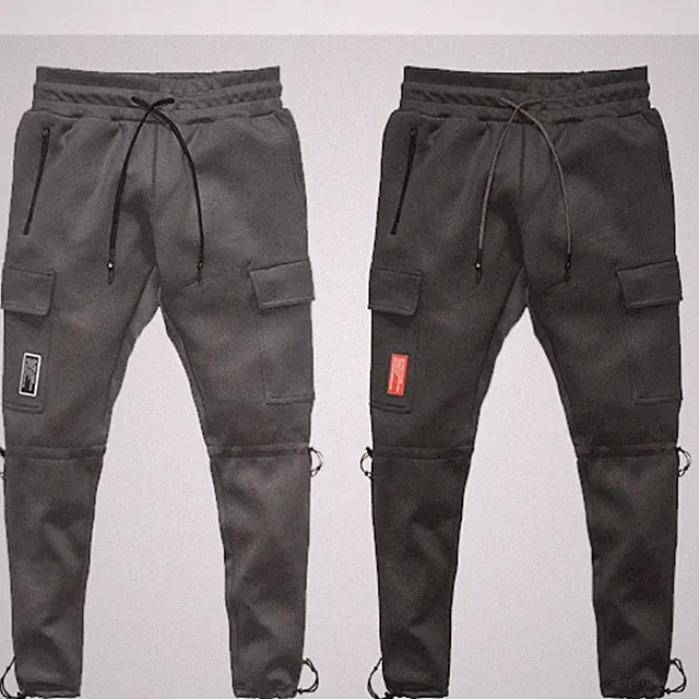 Herren Sport Hose Taschen Kordelzug Jogginghose Fitness Hose Lässig
