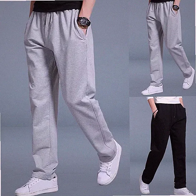 Herren Sport Jogginghose Locker Sweatpants für Laufen Gym Training