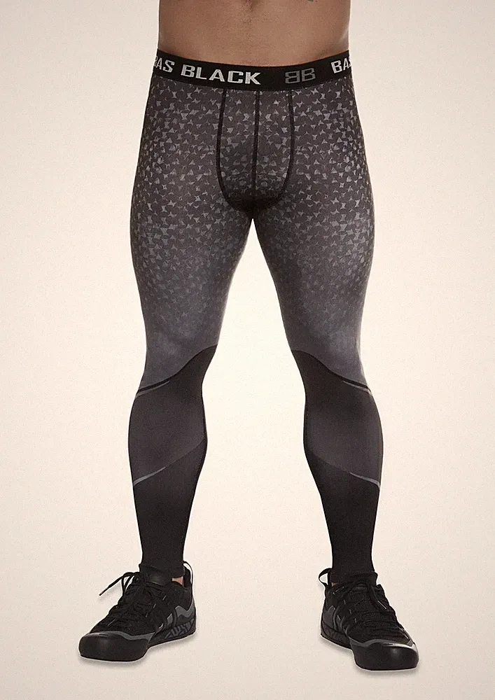 HERREN Sport Leggings Yoga Jogging Fitness Bund Box Radler Hose HARDMEN