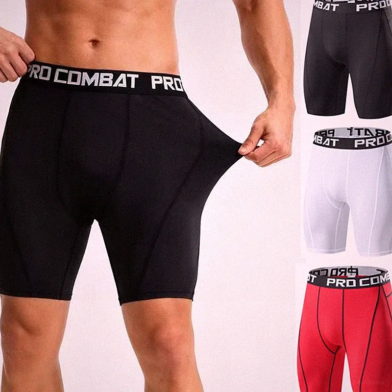 Herren Sport Shorts Kompressionshose Radlershorts Laufhose Trainingsshorts.