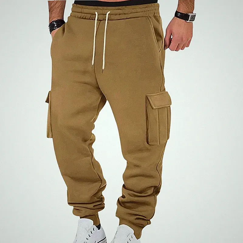 Herren Sporthose Jogger Jogginghose Sweatpants Trainingshose mit Tasche Freizeit