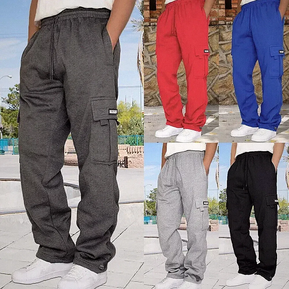 Herren Sporthose Tasche Freizeithose Jogginghose Langhose Laufhose Trainingshose