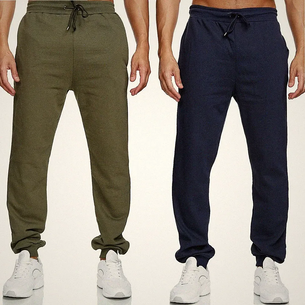 Herren Sporthose Trainingshose Hosen Jogger Jogginghose Sweatpants Basic Uni A