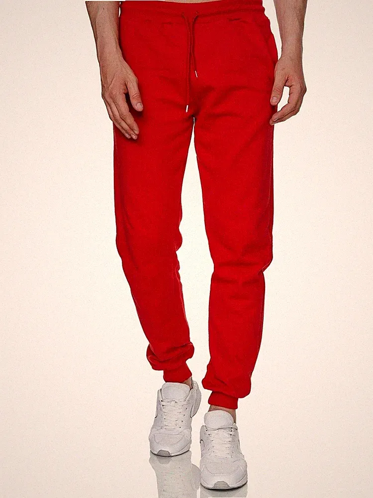 Herren Sporthose Trainingshose Hosen Jogger Jogginghose Sweatpants Basic Uni A