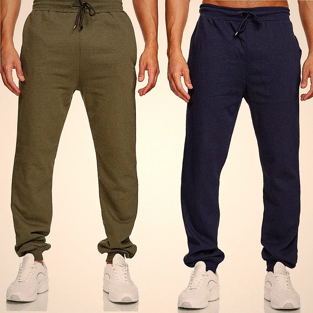 Herren Sporthose Trainingshose Hosen Jogger Jogginghose Sweatpants Basic Uni.
