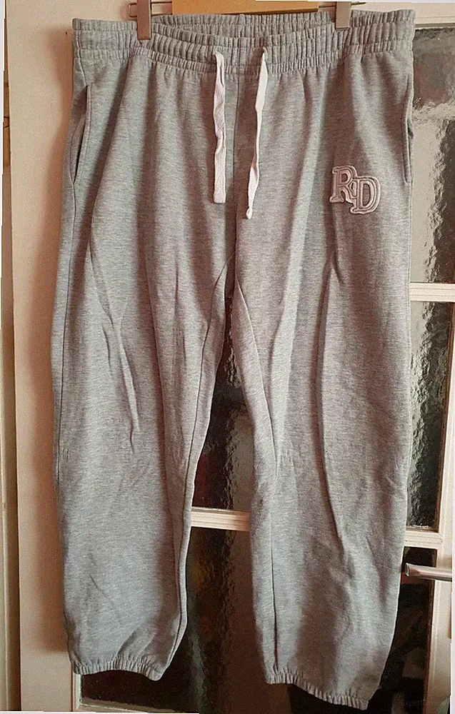 Herren Stoff Hose Jogginghose Gr XL 56/58 Livergy Casual Grau top