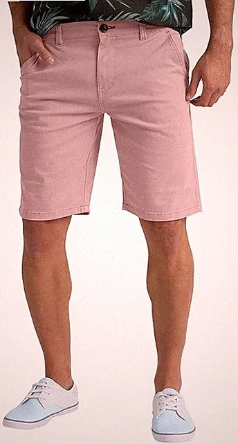 Herren Stretch Baumwolle Chino Shorts - leichte Cargo Combat Halbhose
