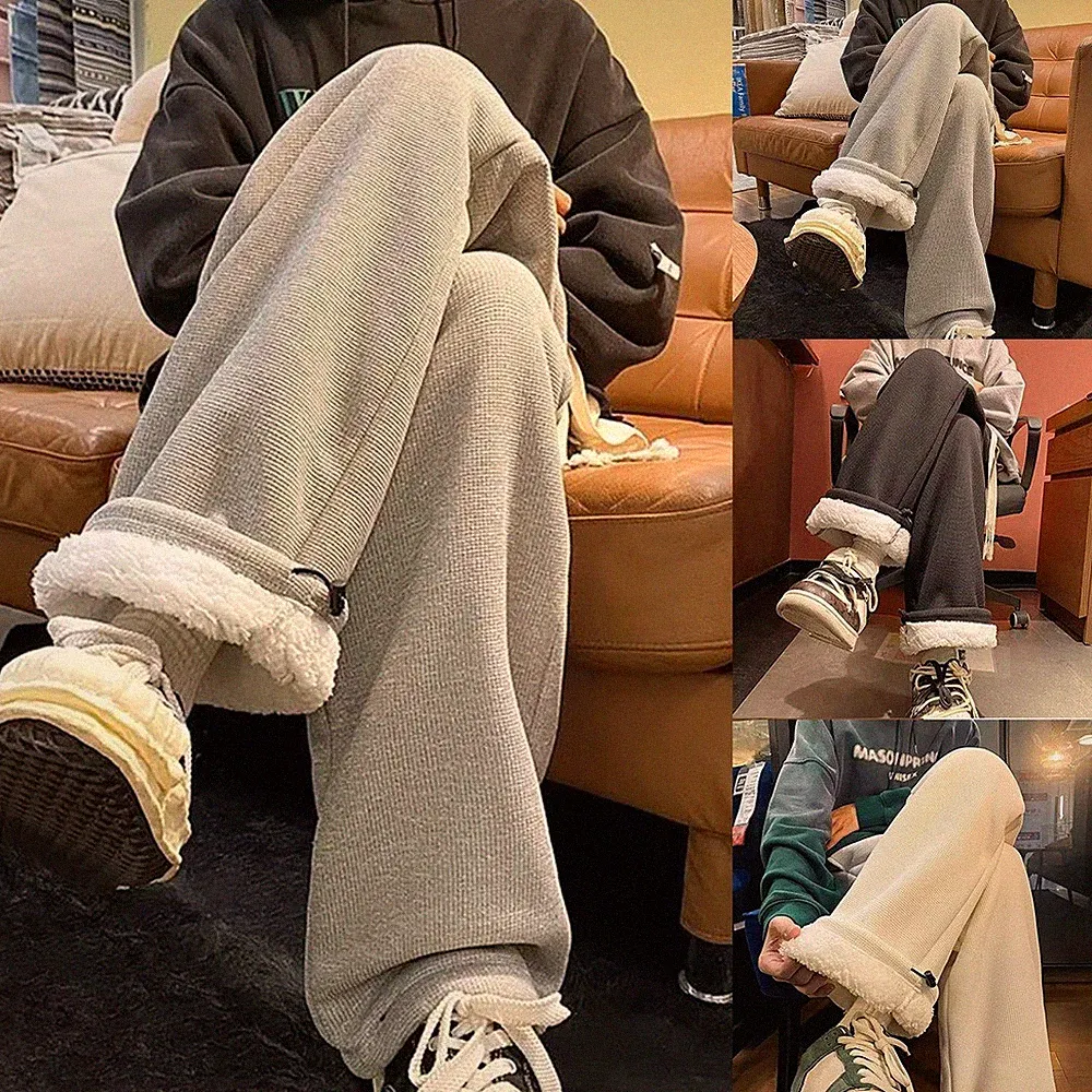Herren Stretch Comfort Jogginghose Straight Fit Geeignet für und Winter