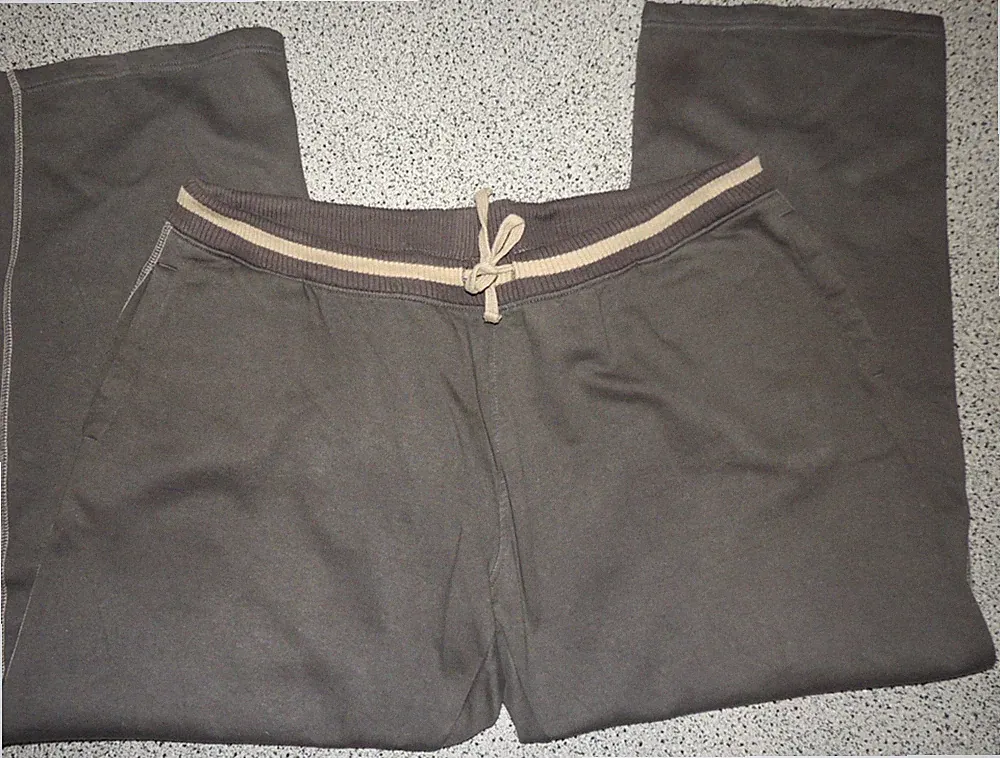 Herren Sweatpants Jogginghose Freizeit Homewear Grau/Beige Gr. 2XL Livergy