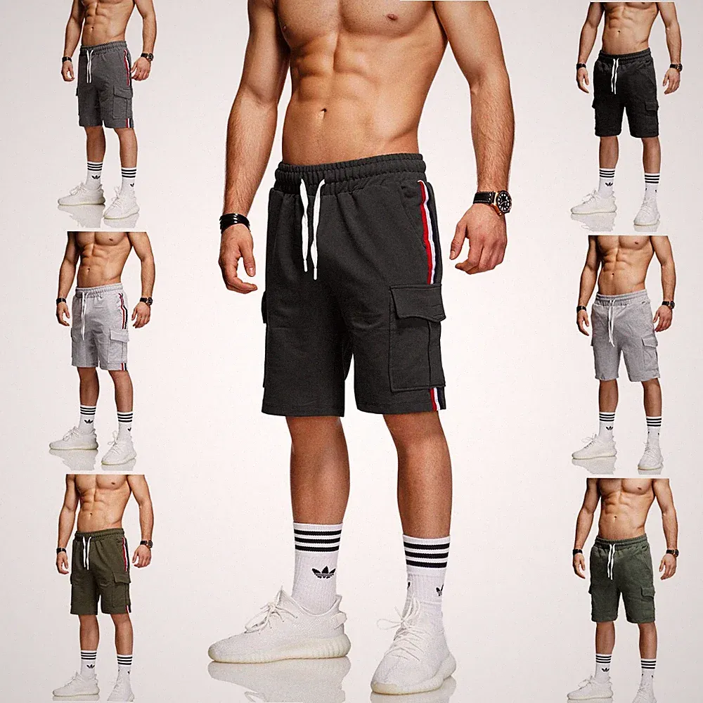 Herren Sweatshorts Kurze Hose Sporthose Jogginghose Trainingshose Freizeit Short