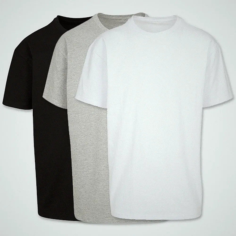 Herren T Shirt Oberteil Heavy Oversize Tee Build Your Brand NEU XS - 5XL