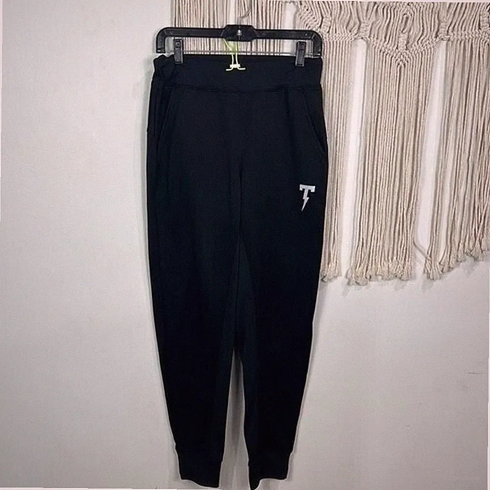 Herren Tackma Schwarze Jogginghose Größe Klein Tech Pull-On Activewear